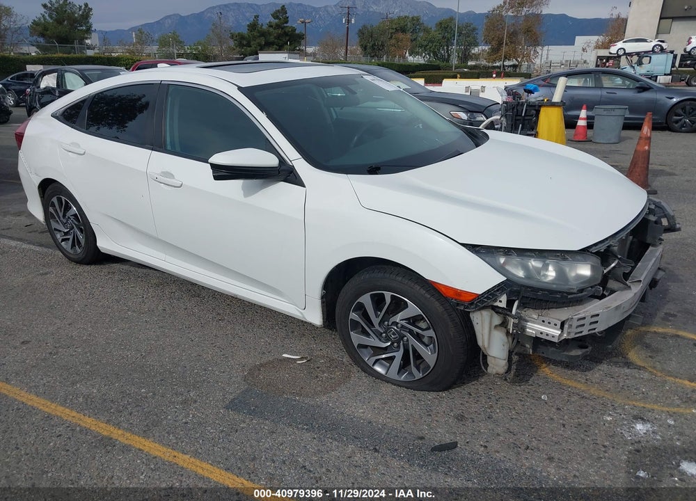 2018 HONDA CIVIC EX VIN: 2HGFC2F79JH569395