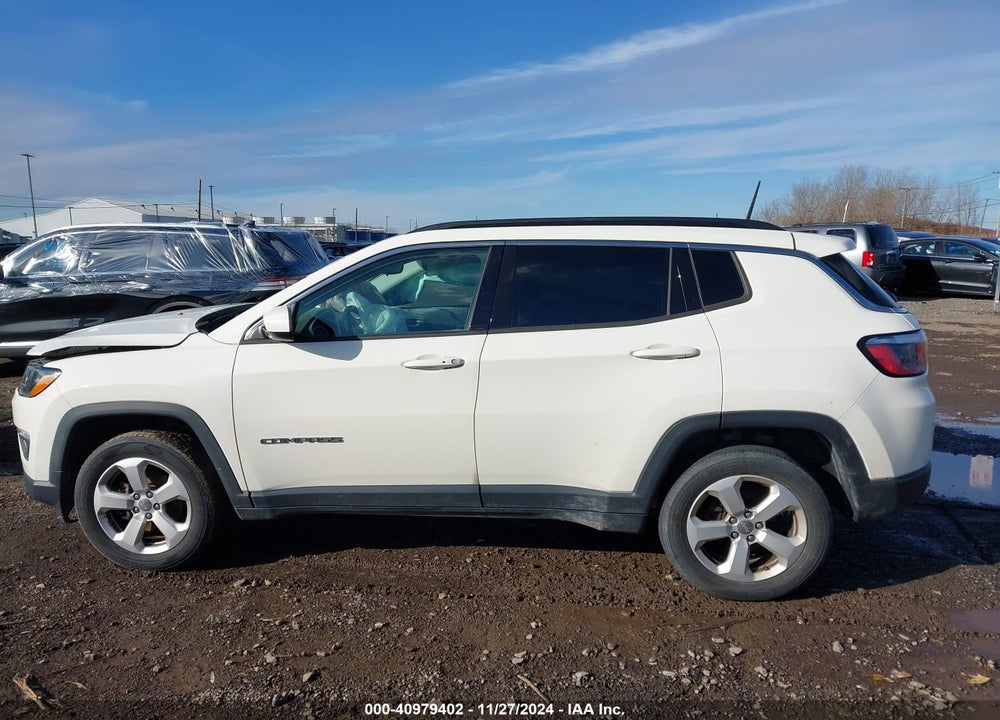 2018 JEEP COMPASS LATITUDE 4X4 VIN: 3C4NJDBB2JT134960