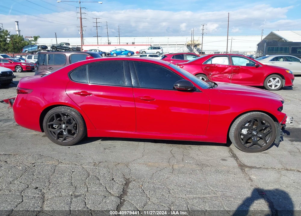 2021 ALFA ROMEO GIULIA RWD VIN: ZARFAMAN3M7647357