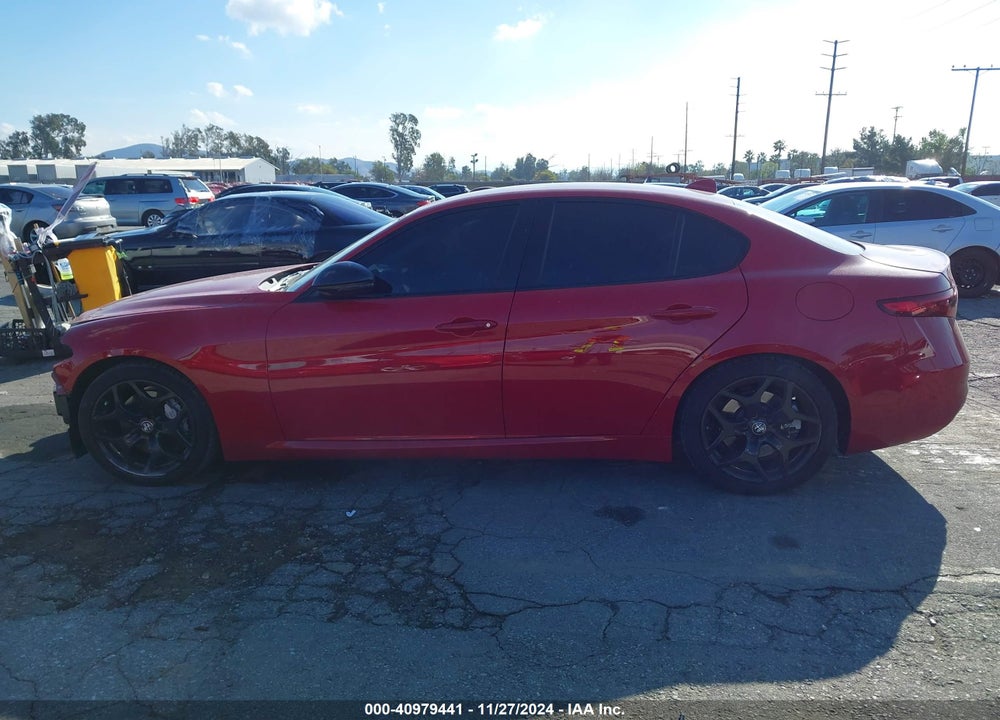 2021 ALFA ROMEO GIULIA RWD VIN: ZARFAMAN3M7647357