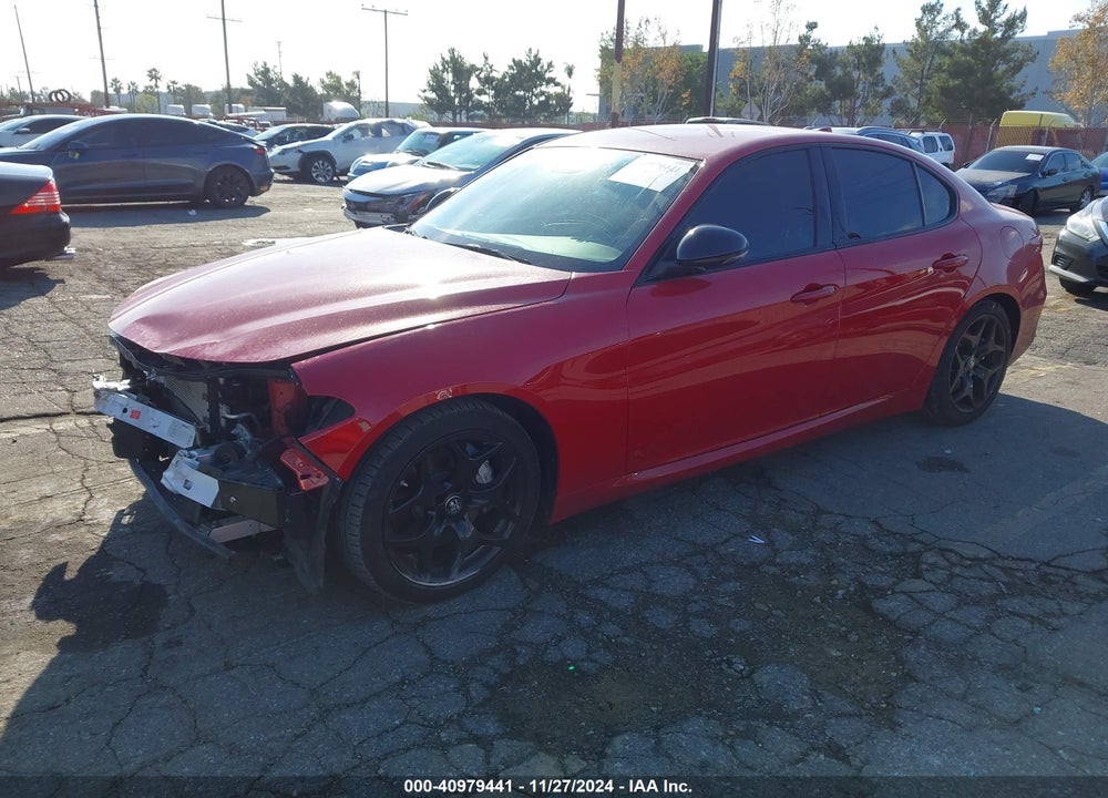 2021 ALFA ROMEO GIULIA RWD VIN: ZARFAMAN3M7647357