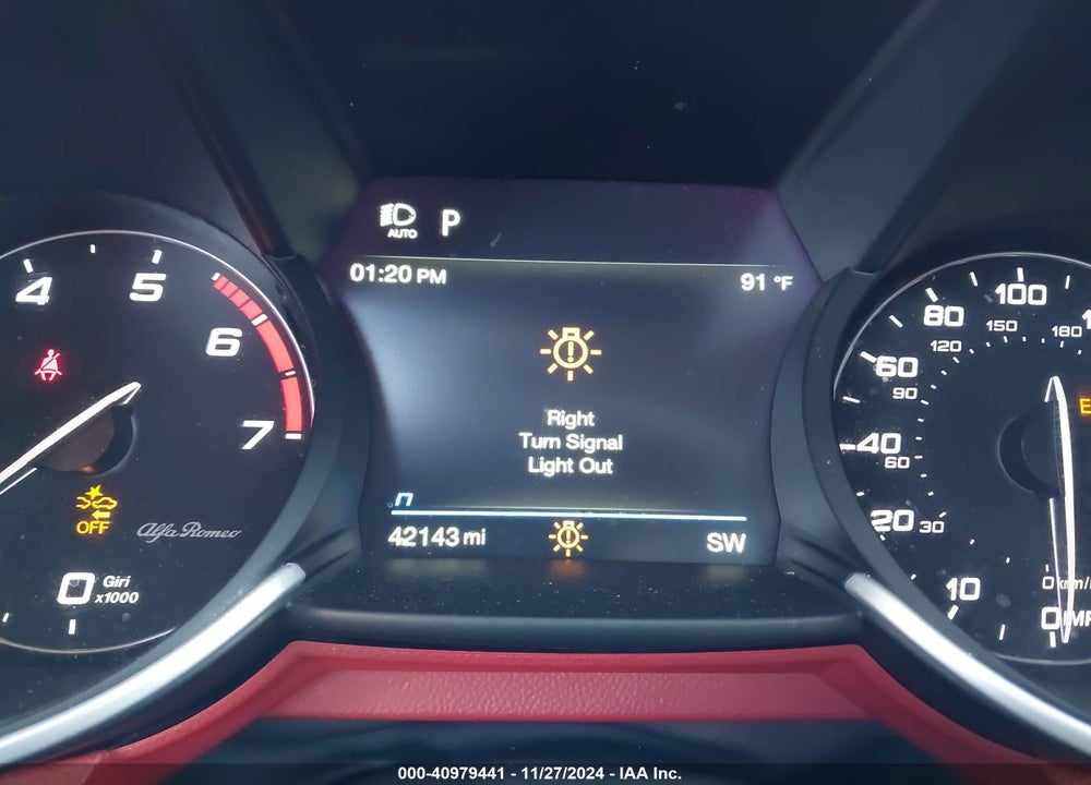 2021 ALFA ROMEO GIULIA RWD VIN: ZARFAMAN3M7647357
