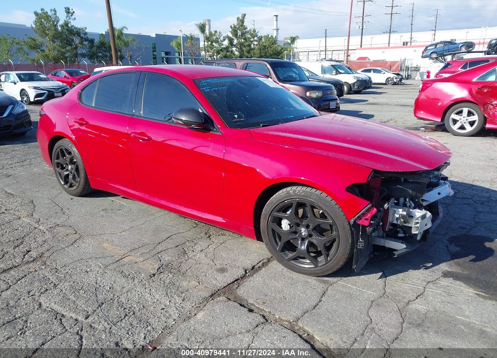 2021 ALFA ROMEO GIULIA RWD VIN: ZARFAMAN3M7647357