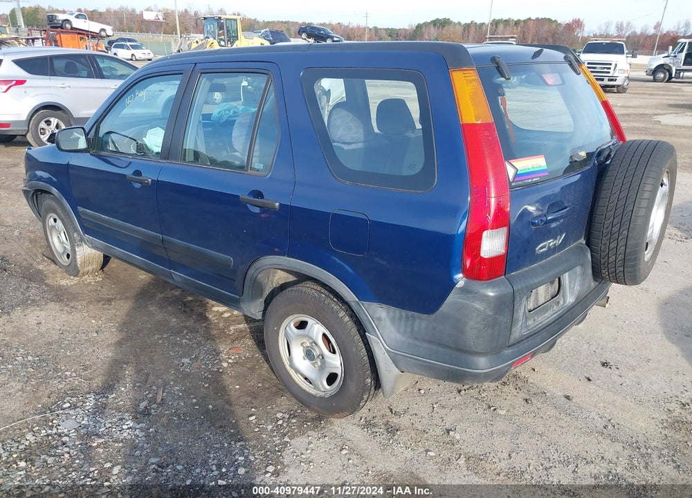 2003 HONDA CR-V LX VIN: SHSRD78463U156957