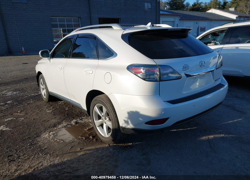 2012 LEXUS RX 350 VIN: 2T2BK1BA6CC148416