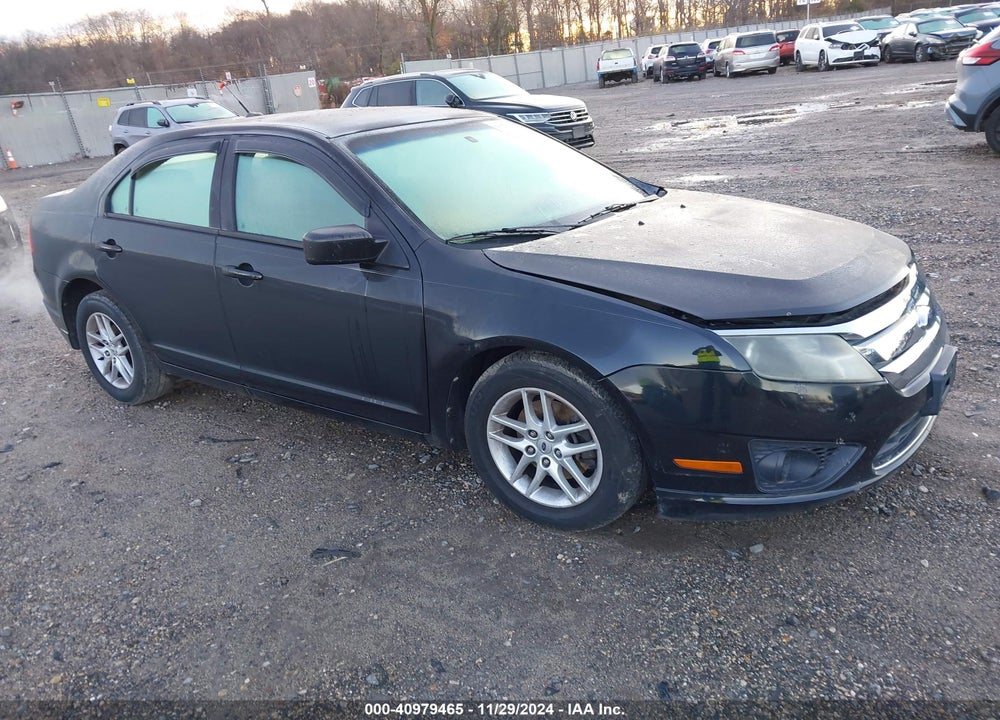 2010 FORD FUSION S VIN: 3FAHP0GA4AR152836