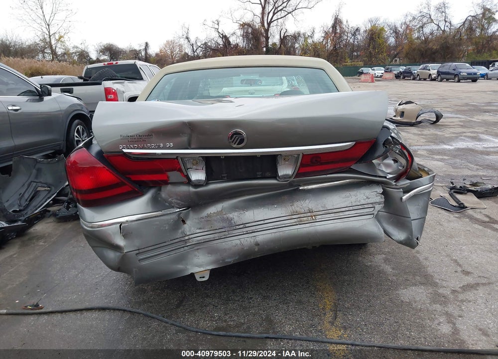 2003 MERCURY GRAND MARQUIS GS VIN: 2MEFM74W13X672224
