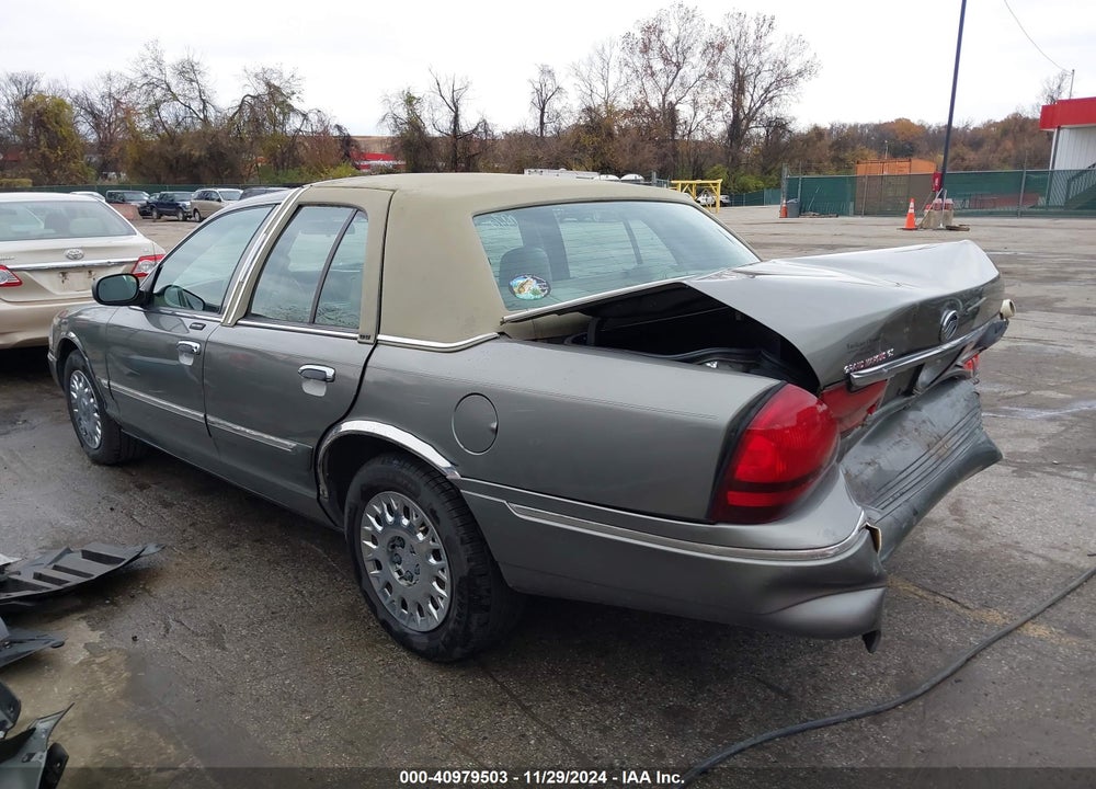 2003 MERCURY GRAND MARQUIS GS VIN: 2MEFM74W13X672224