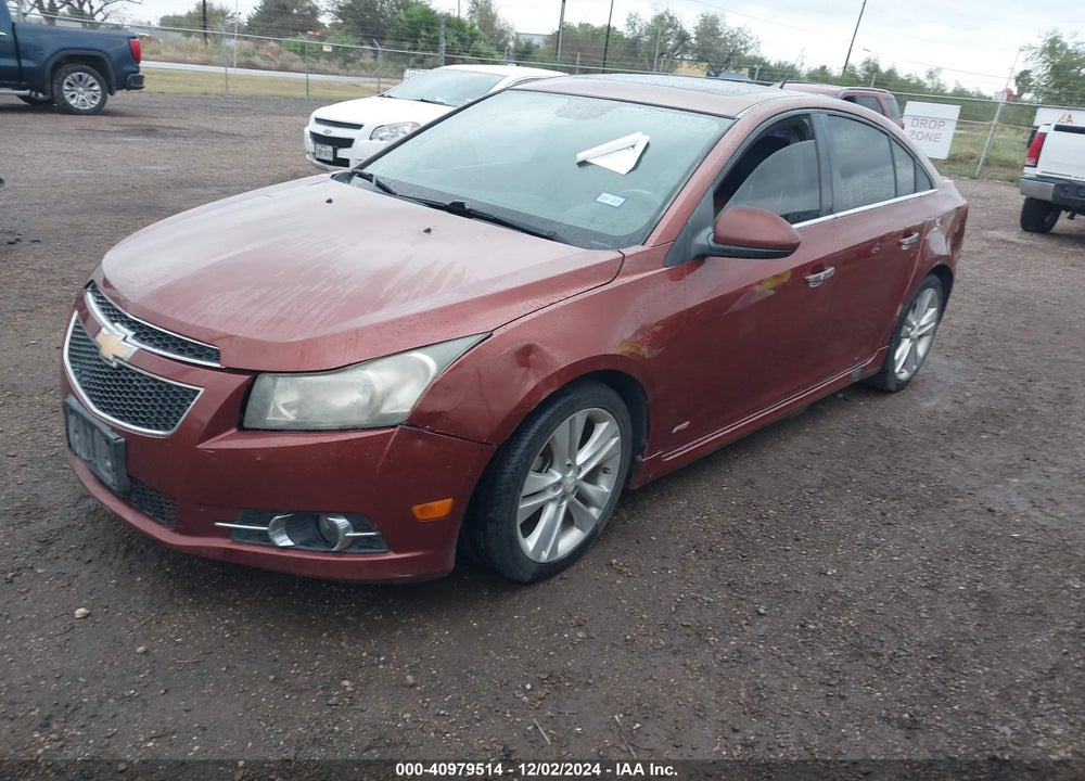 2012 CHEVROLET CRUZE LTZ VIN: 1G1PH5SC8C7327682