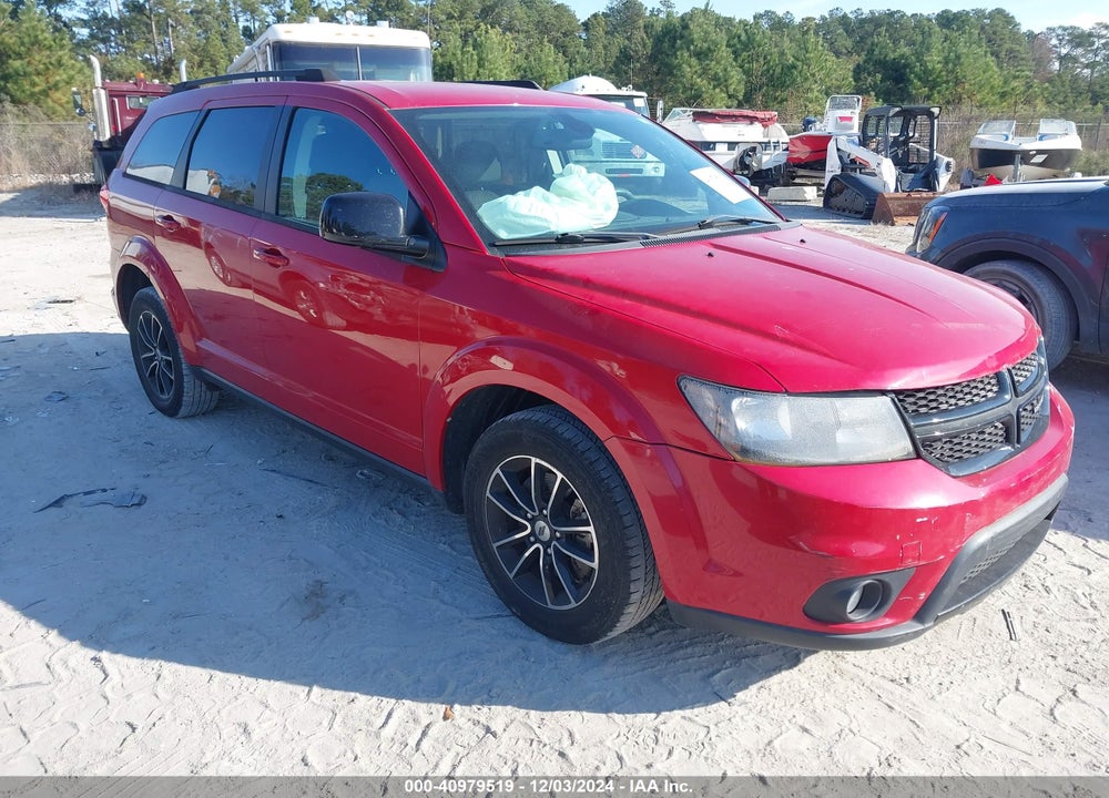 2018 DODGE JOURNEY SXT VIN: 3C4PDCBGXJT526378