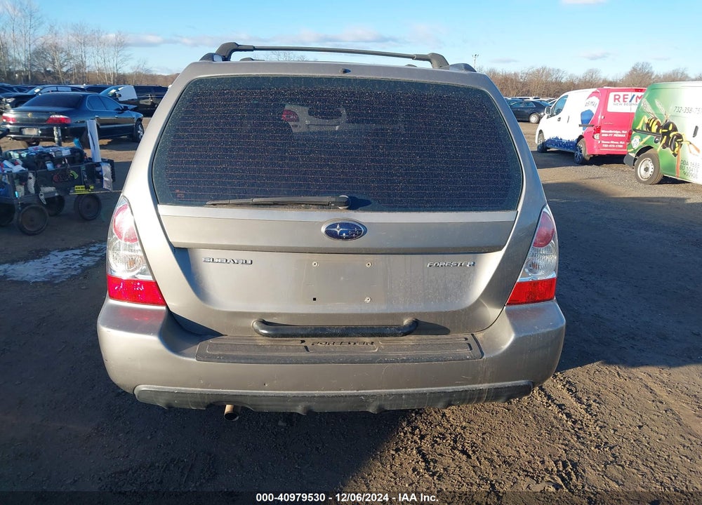 2006 SUBARU FORESTER 2.5X VIN: JF1SG65636H711812