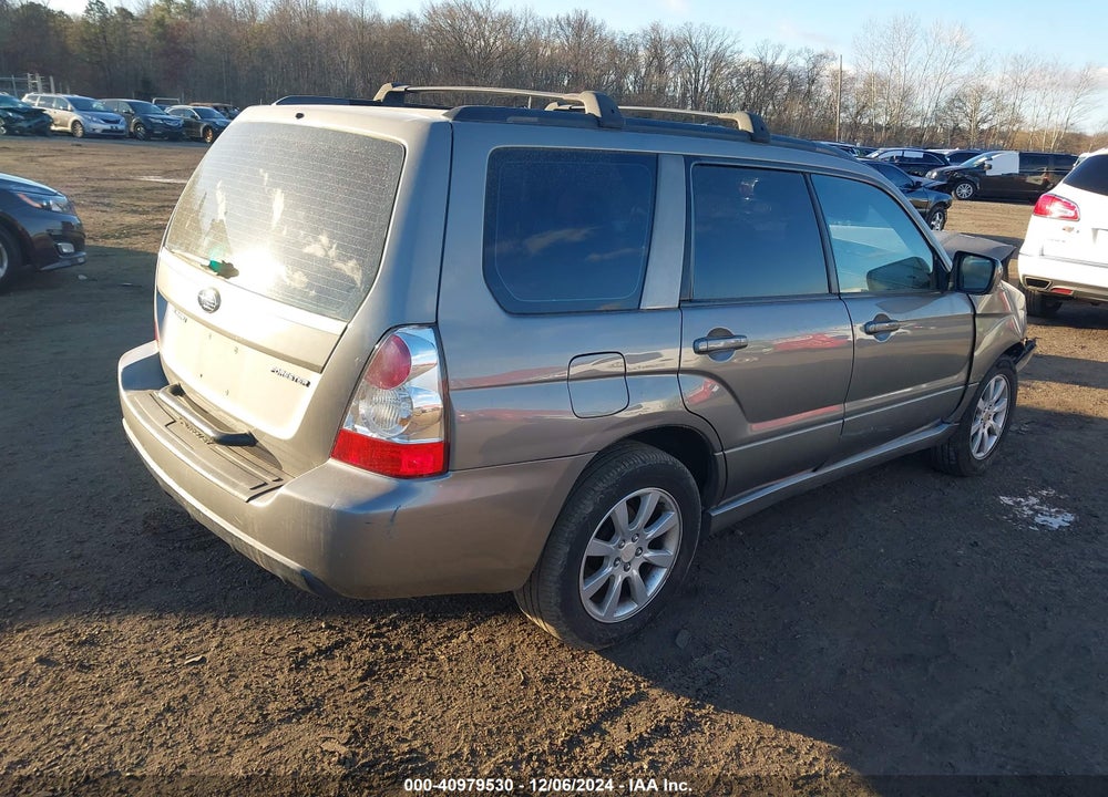2006 SUBARU FORESTER 2.5X VIN: JF1SG65636H711812
