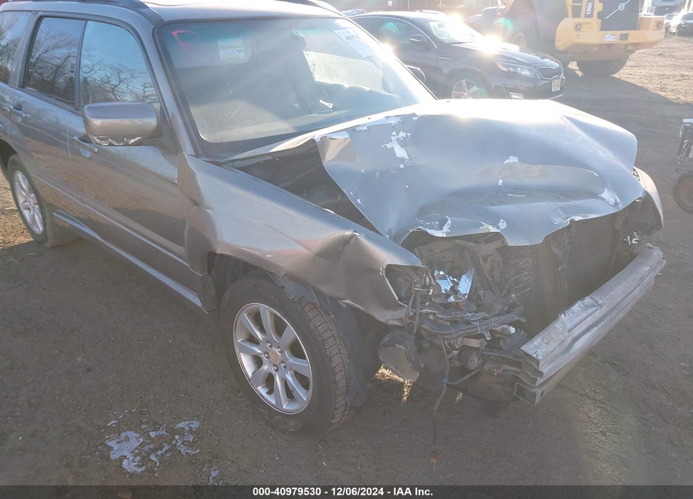 2006 SUBARU FORESTER 2.5X VIN: JF1SG65636H711812
