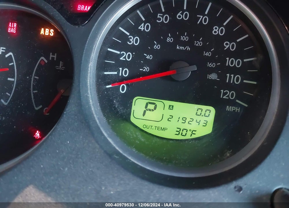 2006 SUBARU FORESTER 2.5X VIN: JF1SG65636H711812