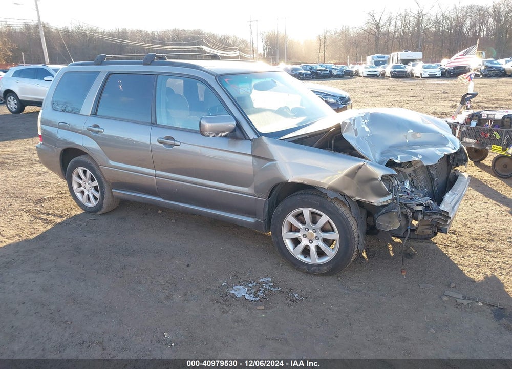 2006 SUBARU FORESTER 2.5X VIN: JF1SG65636H711812