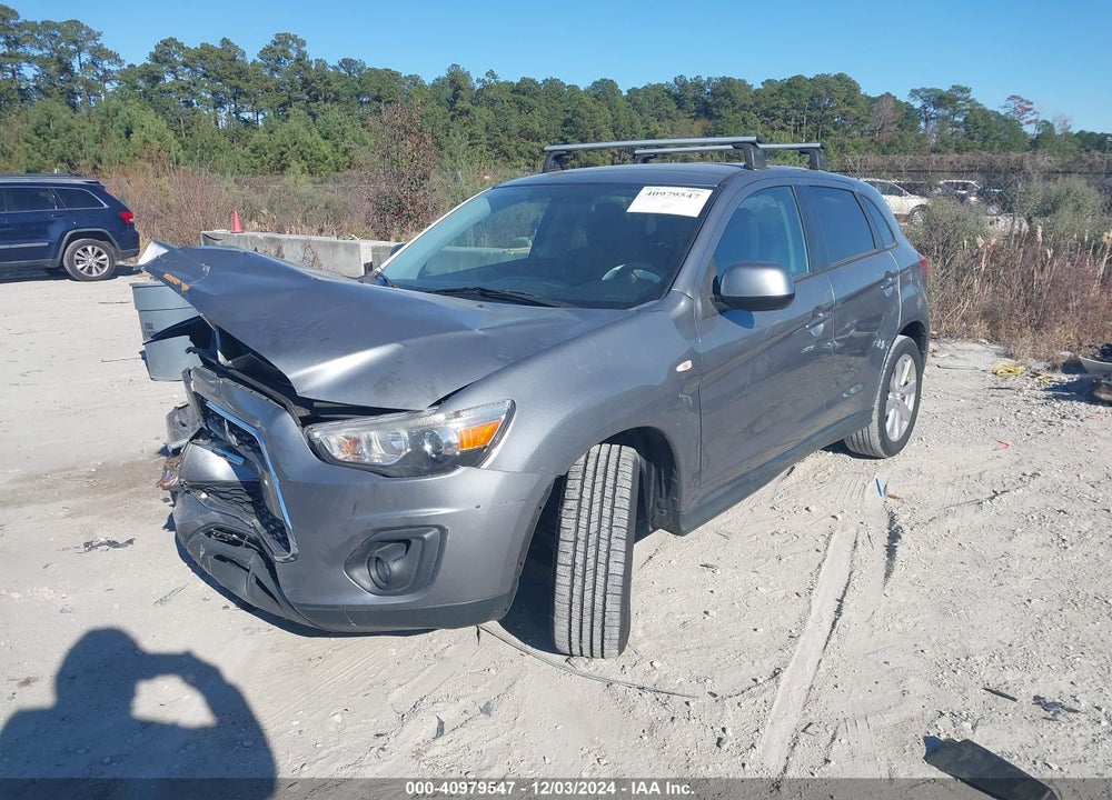 2015 MITSUBISHI OUTLANDER SPORT ES VIN: 4A4AP3AU0FE033314