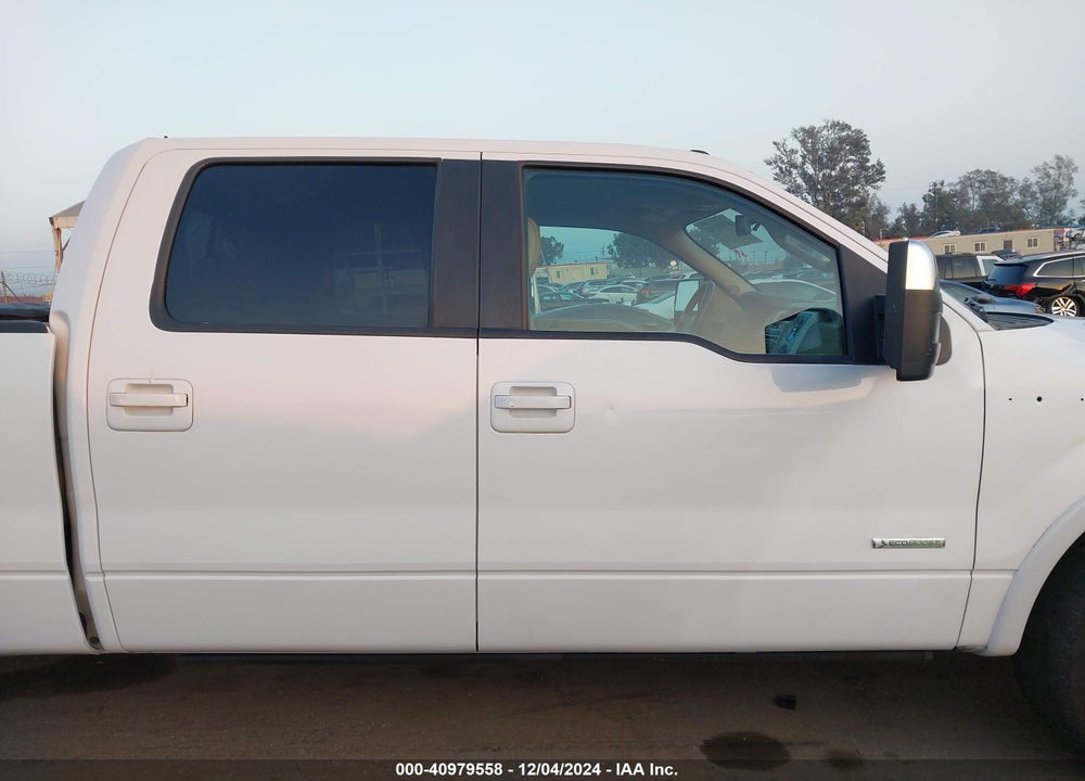 2011 FORD F-150 LARIAT VIN: 1FTFW1CT4BFB48740