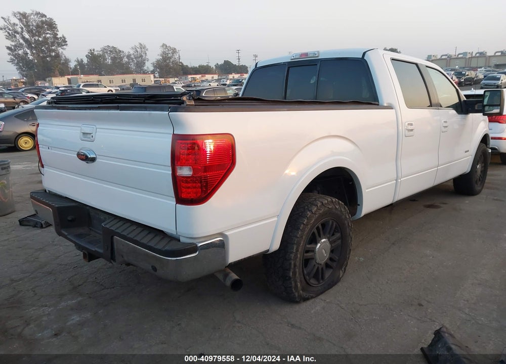 2011 FORD F-150 LARIAT VIN: 1FTFW1CT4BFB48740