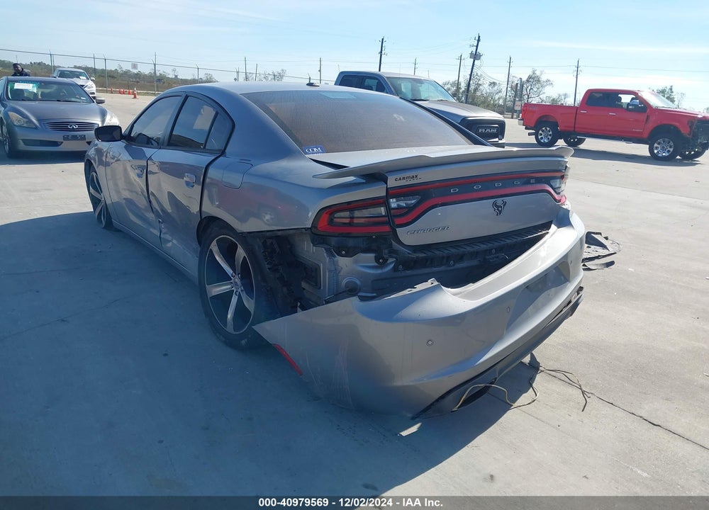 2017 DODGE CHARGER SE RWD VIN: 2C3CDXBG0HH549634