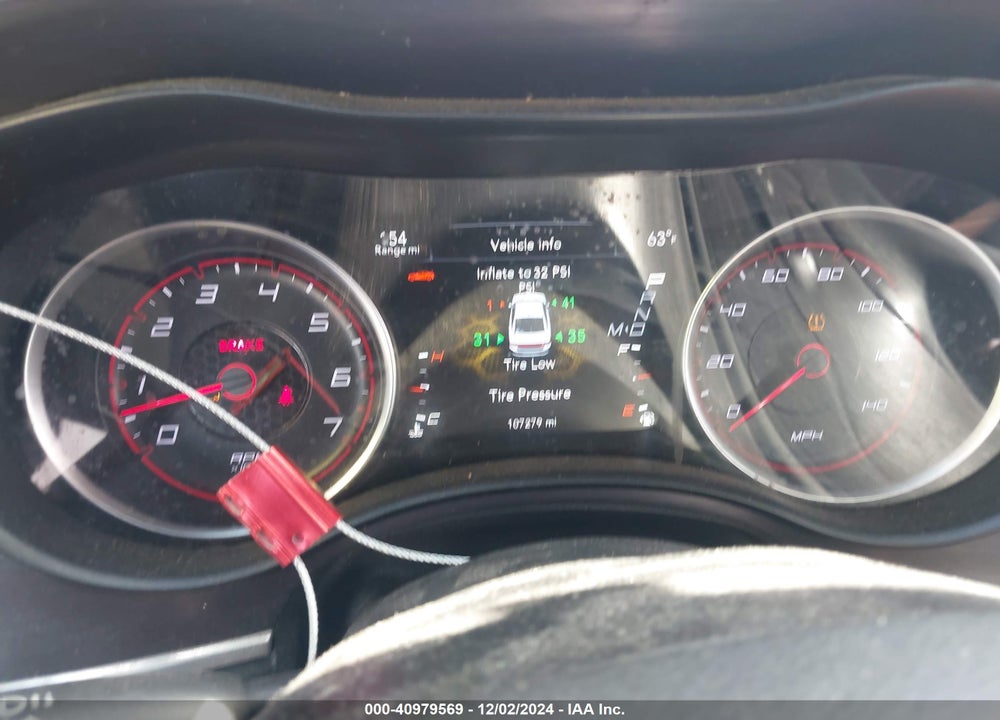 2017 DODGE CHARGER SE RWD VIN: 2C3CDXBG0HH549634