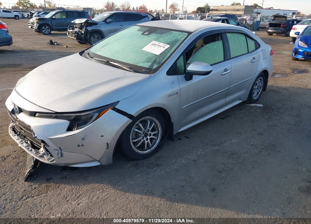 2020 TOYOTA COROLLA HYBRID LE VIN: JTDEBRBE0LJ024696