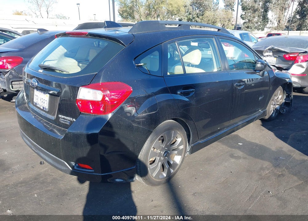 2016 SUBARU IMPREZA 2.0I SPORT LIMITED VIN: JF1GPAY69G8241887
