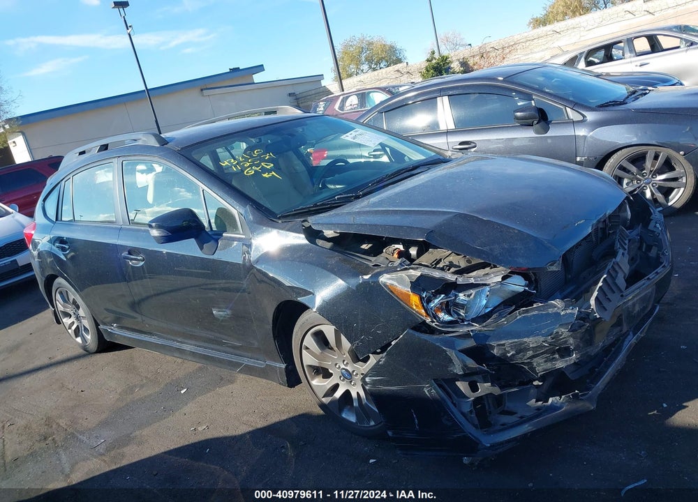 2016 SUBARU IMPREZA 2.0I SPORT LIMITED VIN: JF1GPAY69G8241887