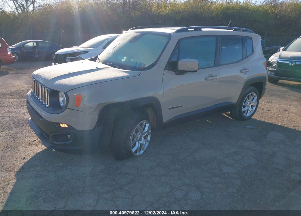 2015 JEEP RENEGADE LATITUDE VIN: ZACCJBBT8FPB47716
