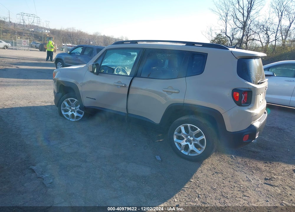 2015 JEEP RENEGADE LATITUDE VIN: ZACCJBBT8FPB47716
