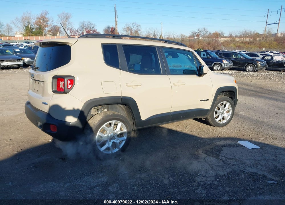 2015 JEEP RENEGADE LATITUDE VIN: ZACCJBBT8FPB47716