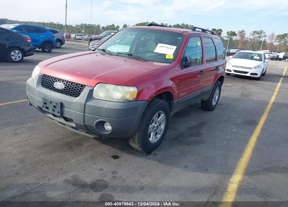 2007 FORD ESCAPE HYBRID VIN: 1FMYU49H67KA30606