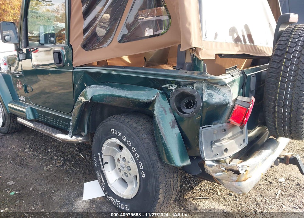 2001 JEEP WRANGLER SAHARA VIN: 1J4FA59S01P324898