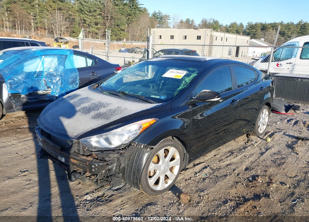 2013 HYUNDAI ELANTRA VIN: 5NPDH4AE1DH191321