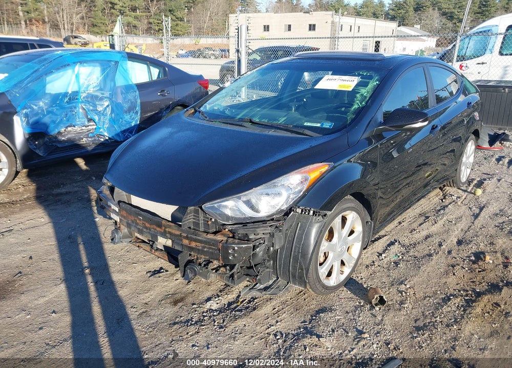 2013 HYUNDAI ELANTRA VIN: 5NPDH4AE1DH191321