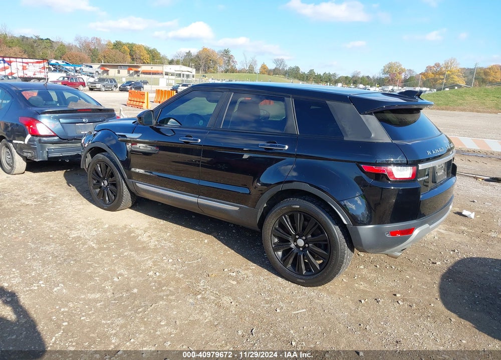 2017 LAND ROVER RANGE ROVER EVOQUE HSE VIN: SALVR2BG0HH242407