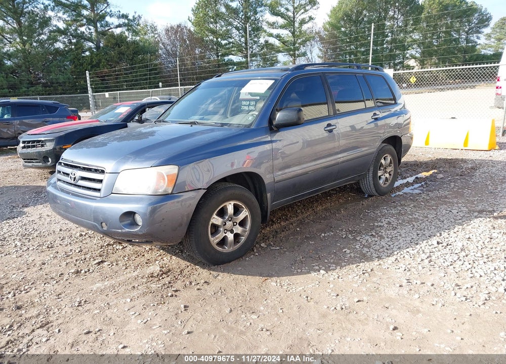 2006 TOYOTA HIGHLANDER V6 VIN: JTEGP21A760102557