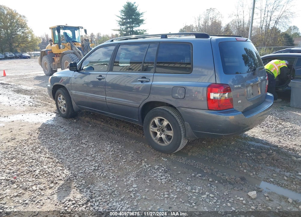 2006 TOYOTA HIGHLANDER V6 VIN: JTEGP21A760102557