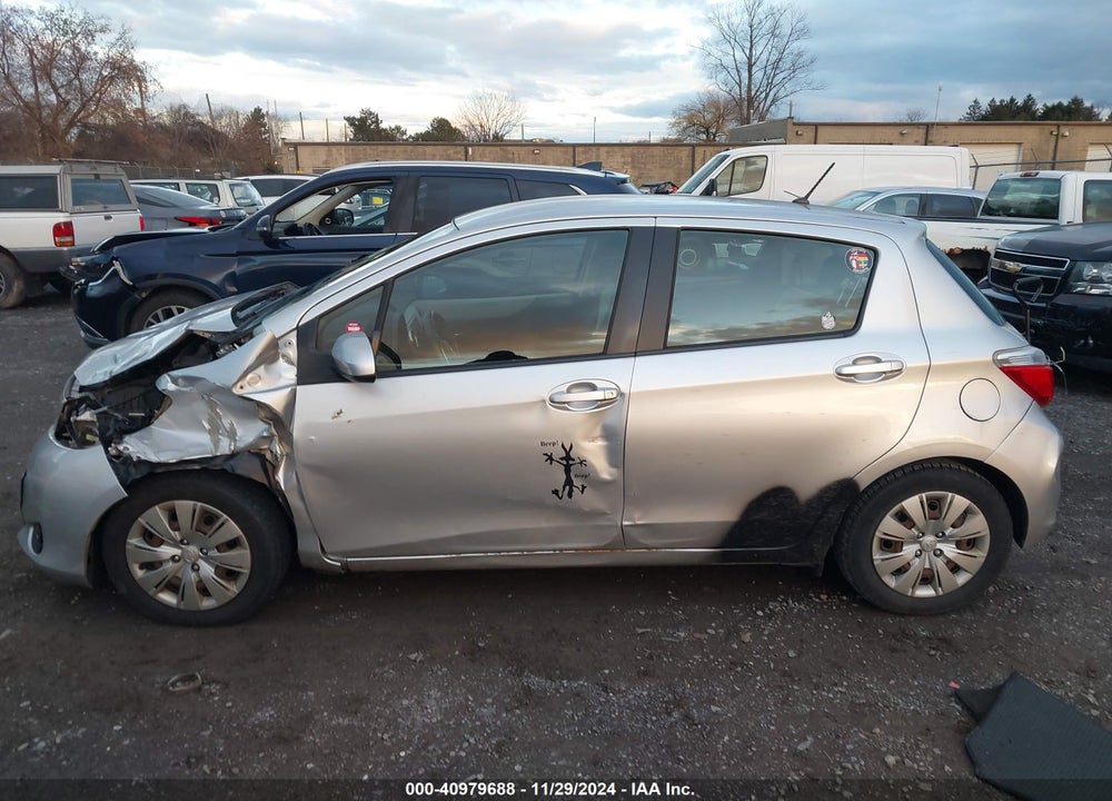 2014 TOYOTA YARIS LE (TMC/CBU PLANT) VIN: JTDKTUD38ED577368