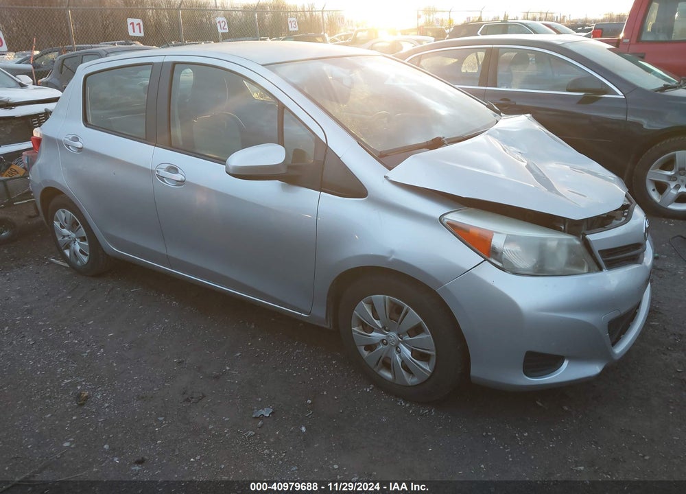 2014 TOYOTA YARIS LE (TMC/CBU PLANT) VIN: JTDKTUD38ED577368