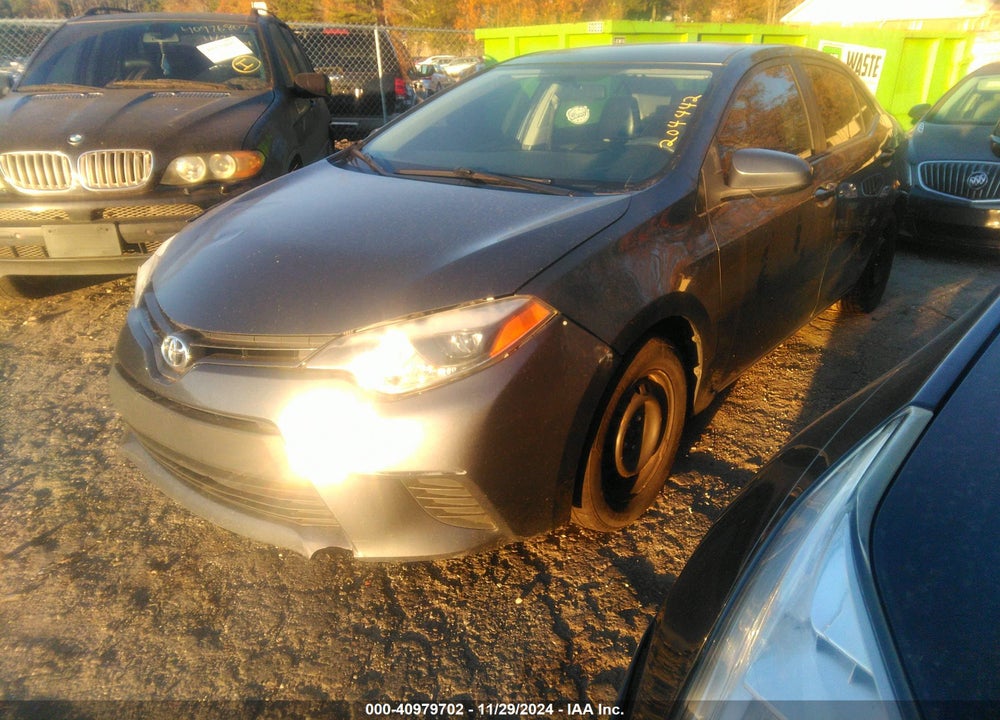 2014 TOYOTA COROLLA LE VIN: 2T1BURHE0EC204442