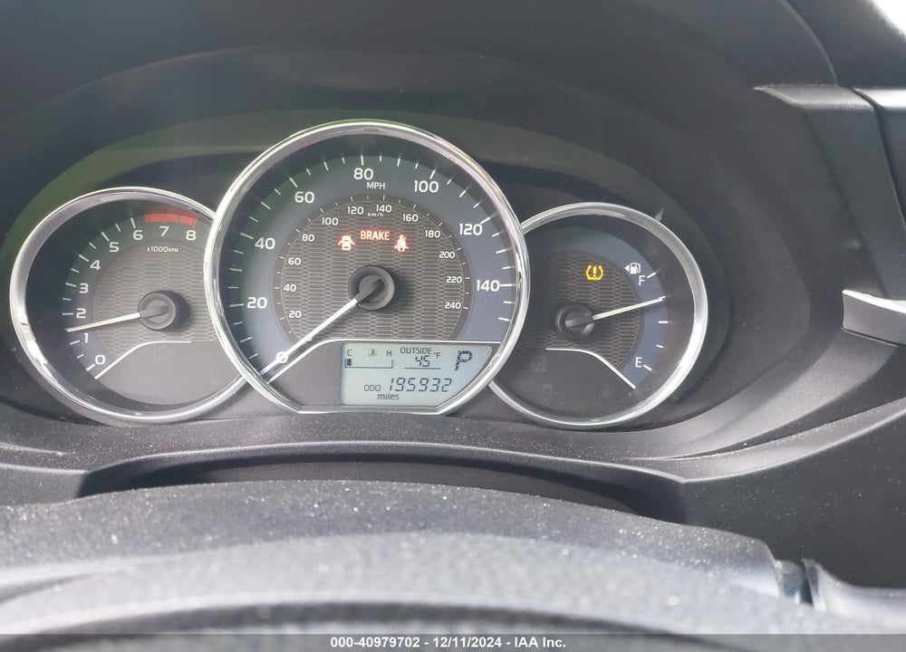 2014 TOYOTA COROLLA LE VIN: 2T1BURHE0EC204442