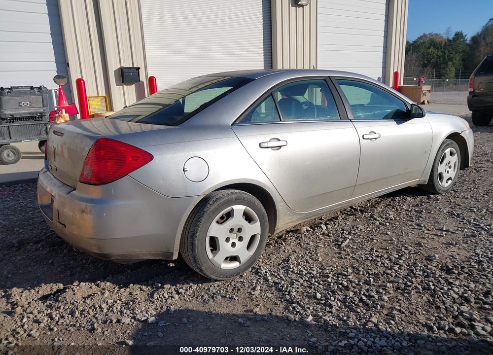 2008 PONTIAC G6 VALUE LEADER VIN: 1G2ZF57B284256479