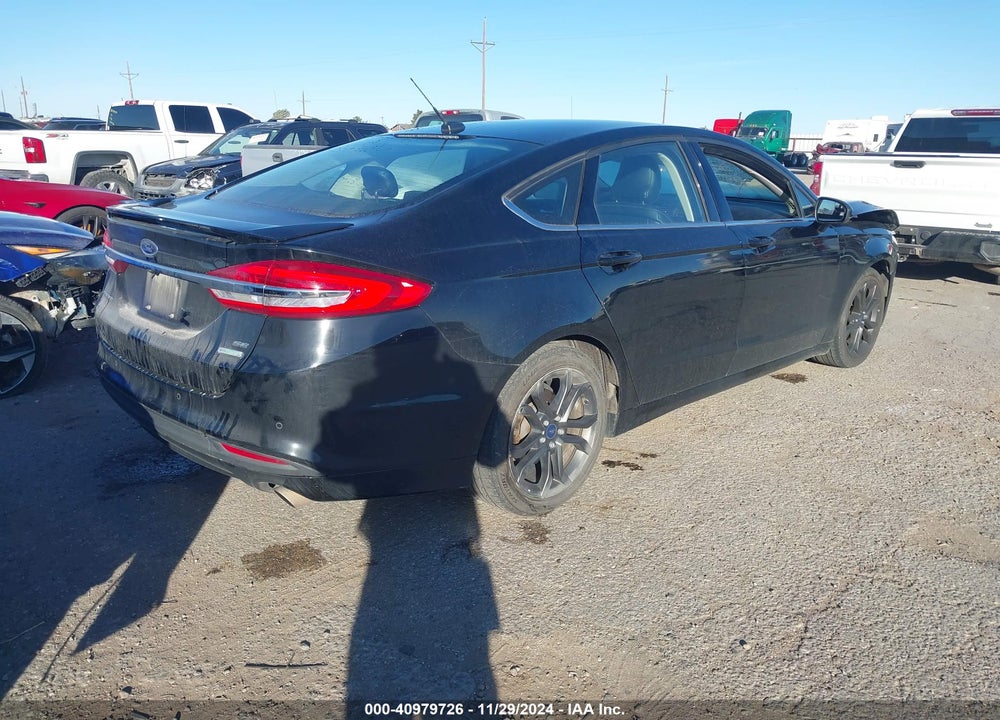 2018 FORD FUSION SE VIN: 3FA6P0HD8JR167632