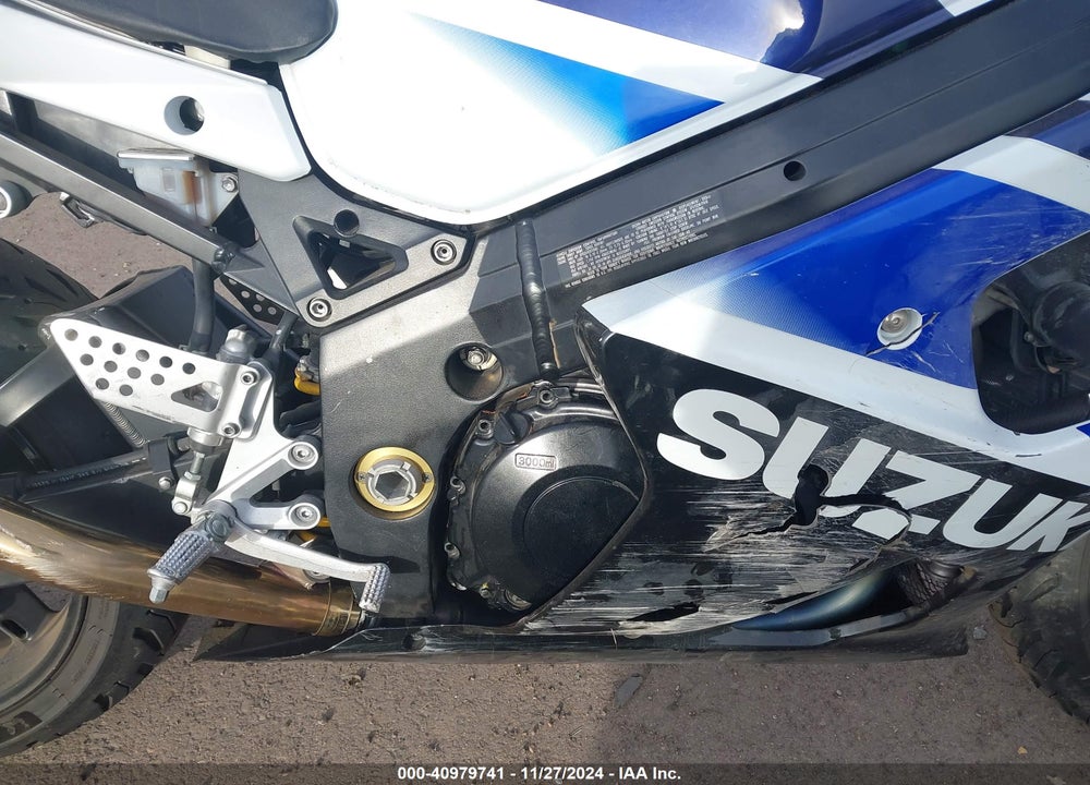 2003 SUZUKI GSX-R1000 VIN: JS1GT75A632108710