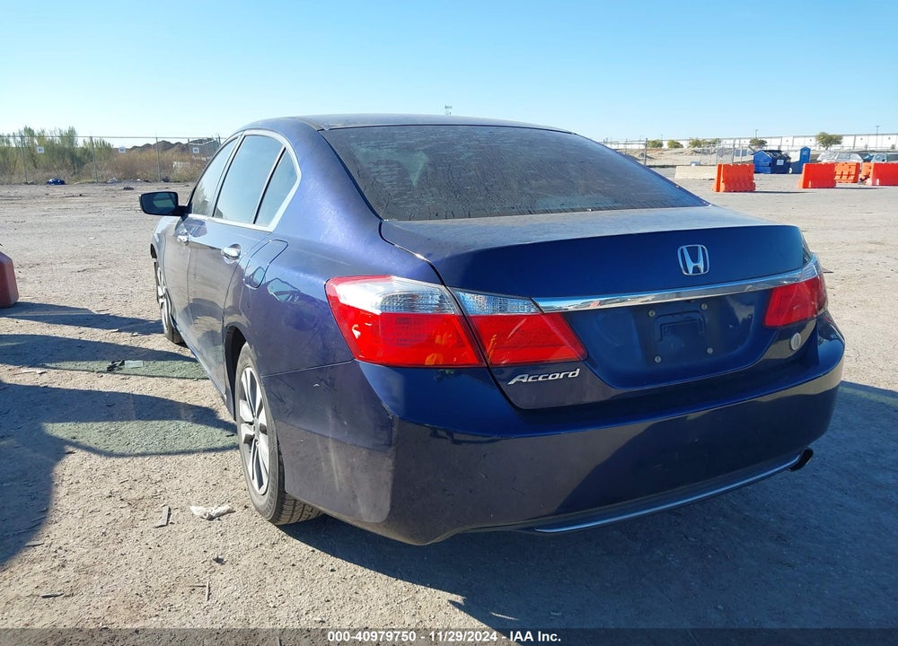 2013 HONDA ACCORD LX VIN: 1HGCR2F33DA127293