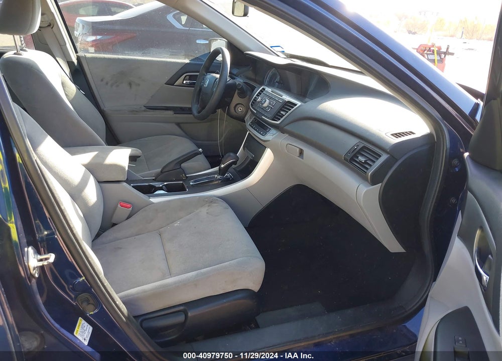 2013 HONDA ACCORD LX VIN: 1HGCR2F33DA127293