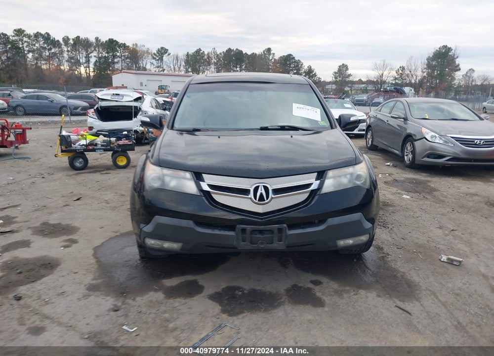 2009 ACURA MDX TECHNOLOGY PACKAGE VIN: 2HNYD28609H531049