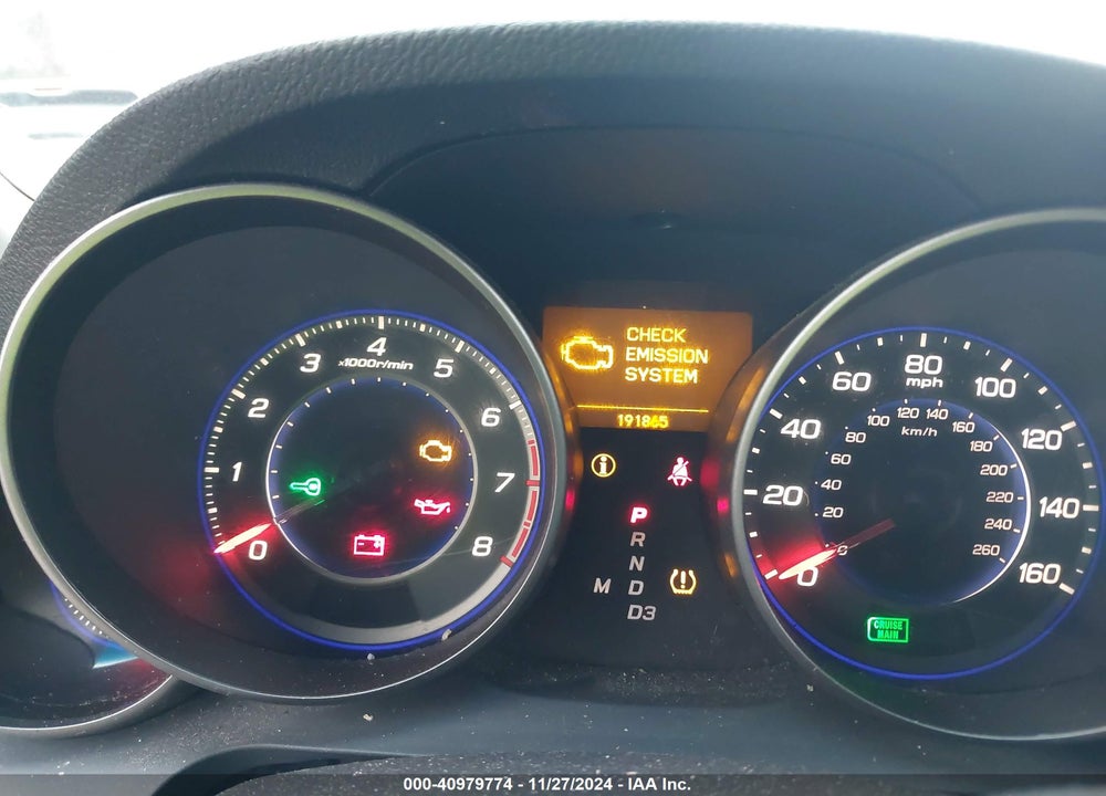 2009 ACURA MDX TECHNOLOGY PACKAGE VIN: 2HNYD28609H531049