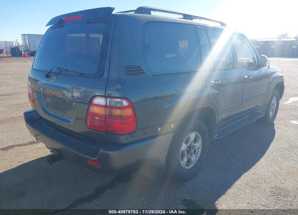 2000 TOYOTA LAND CRUISER VIN: JT3HT05J4Y0085419