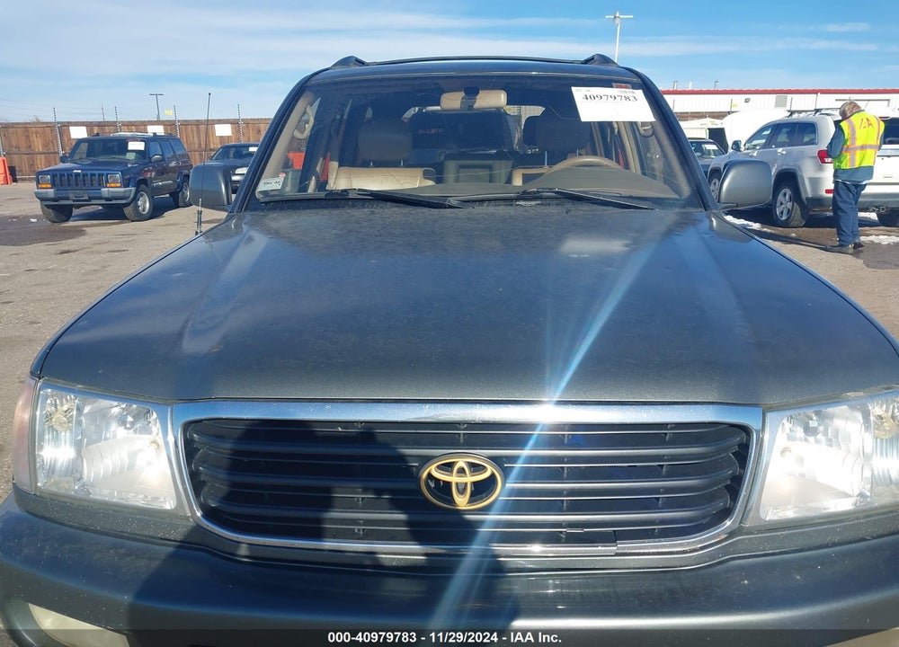 2000 TOYOTA LAND CRUISER VIN: JT3HT05J4Y0085419